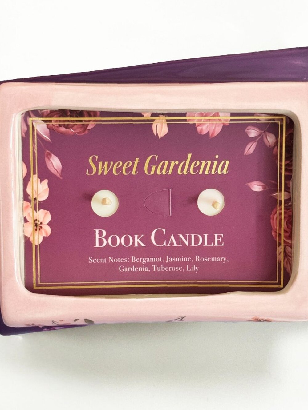 Classic Literature Book Candle Set of 2 - Picture 6 of 6